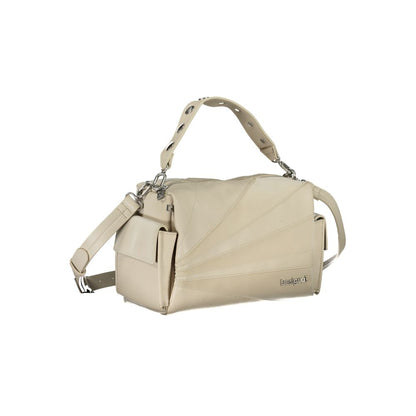 Sac à main Desigual en polyéthylène beige