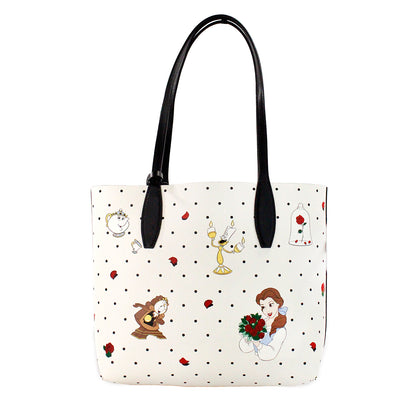 Kate Spade Disney La Belle et la Bête petit sac à main fourre-tout réversible en cuir