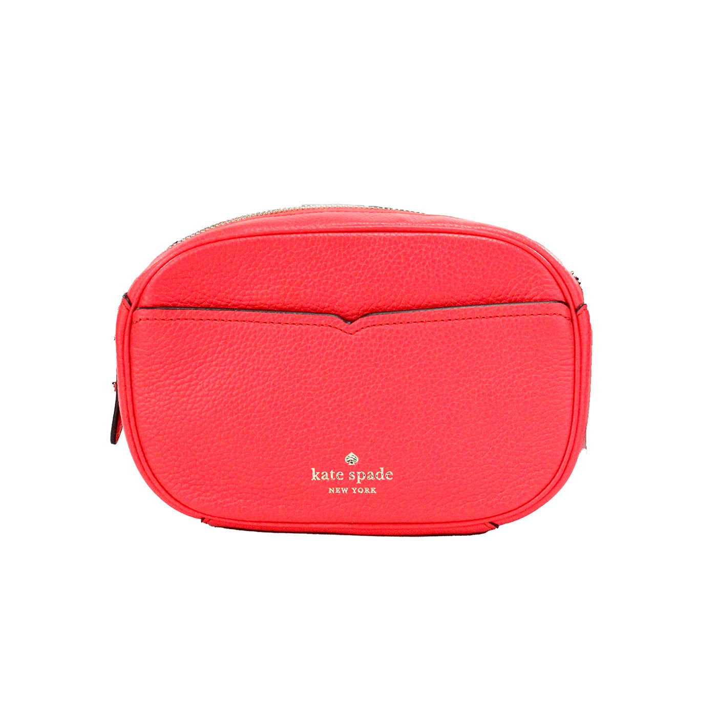 Kate spade kourtney petit feu rouge sac photo en cuir galet sac à main bandoulière