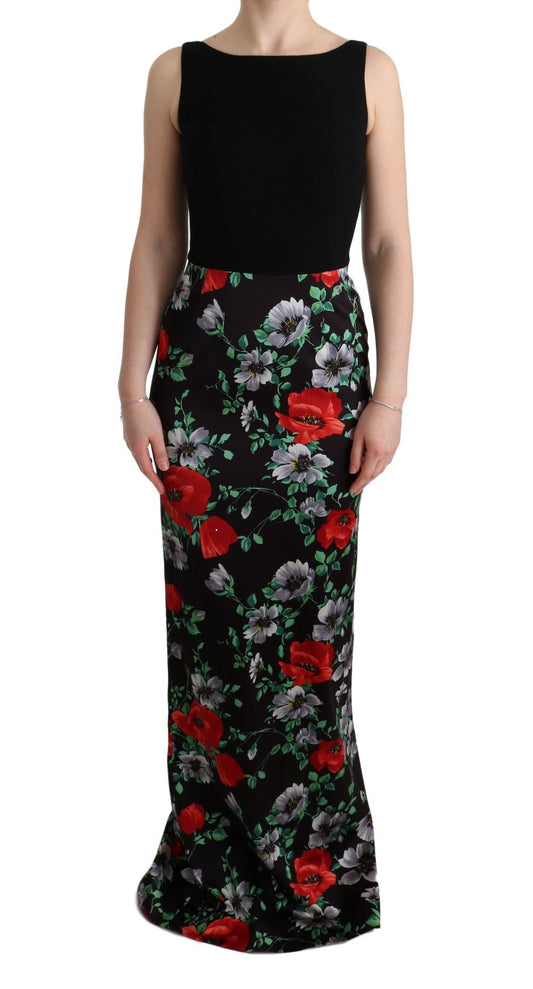 Robe fourreau fleurie Dolce &amp; Gabbana