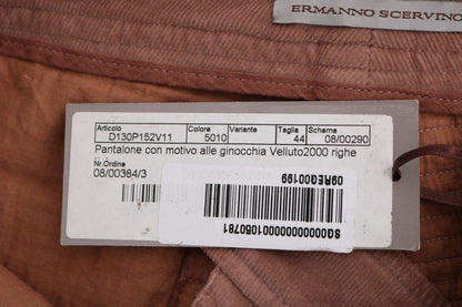 Pantalon court capri marron Ermanno scervino pour les soirées