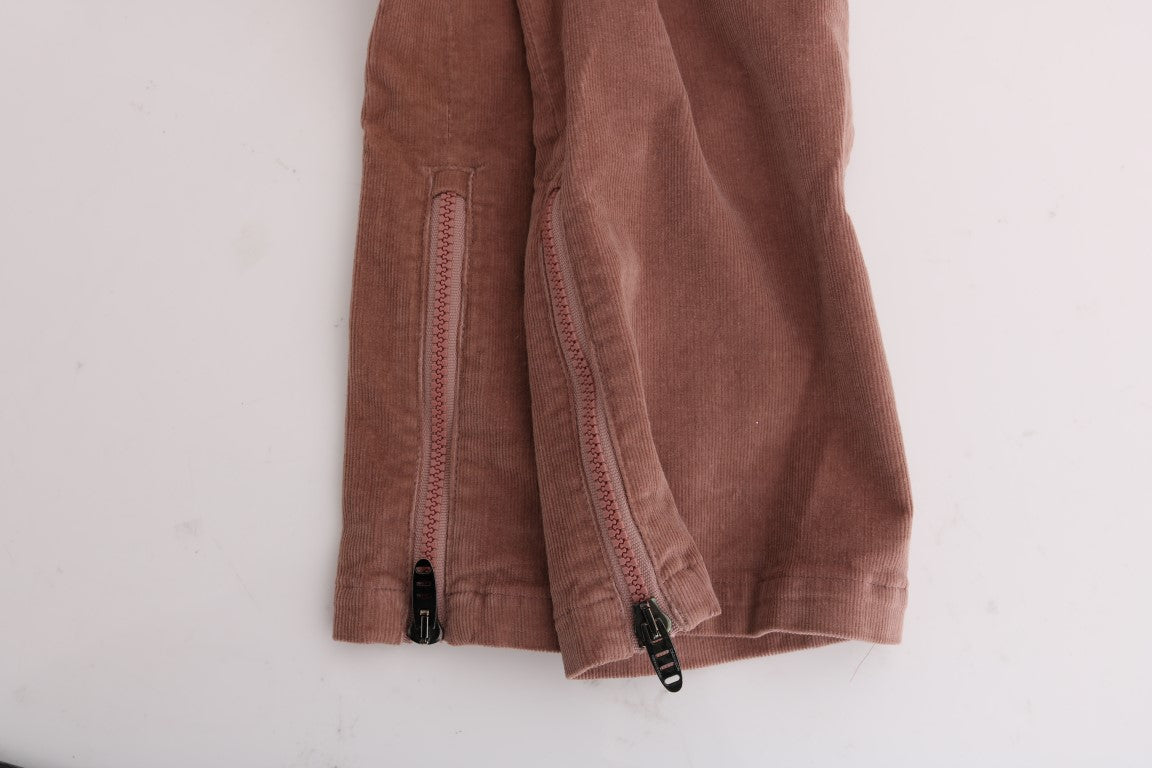 Pantalon court capri marron Ermanno scervino pour les soirées