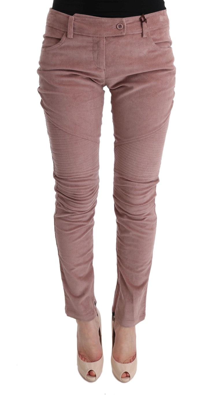 Ermanno scervino pantalon court capri rose