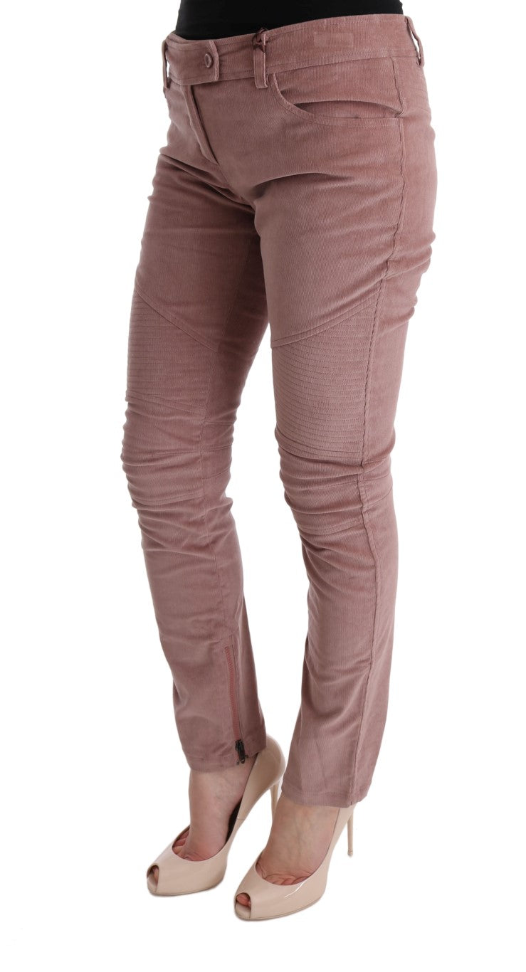 Ermanno scervino pantalon court capri rose