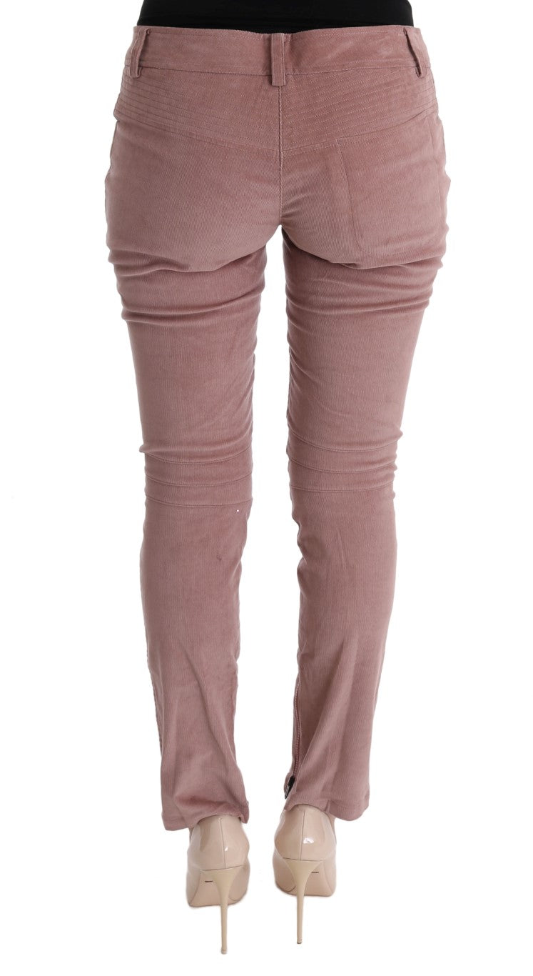 Ermanno scervino pantalon court capri rose