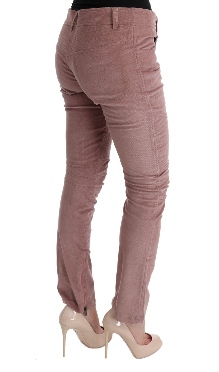 Ermanno scervino pantalon court capri rose