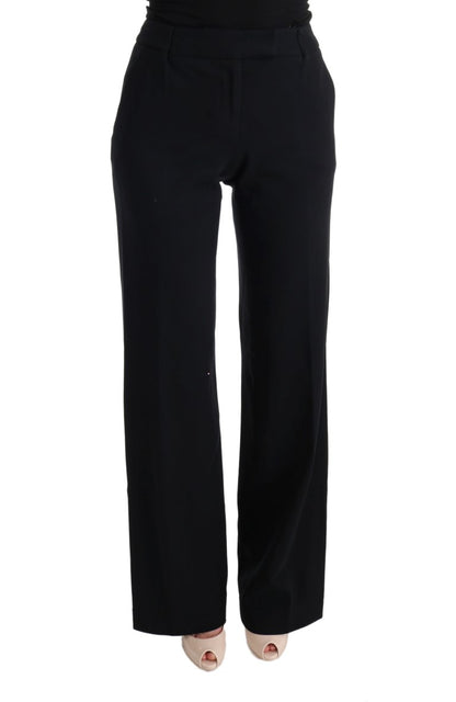 Ermanno scervino pantalon formel bootcut noir