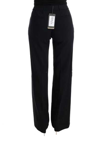 Ermanno scervino pantalon formel bootcut noir