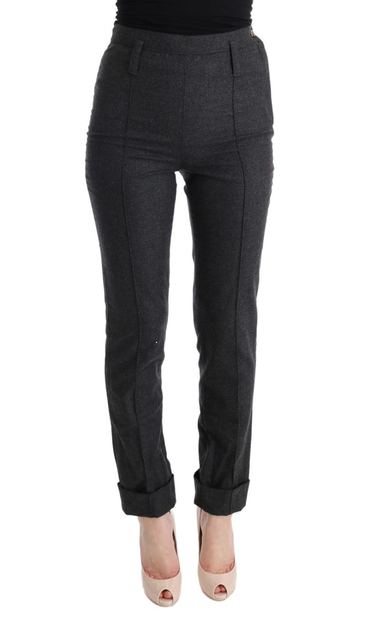 Pantalon skinny décontracté gris Ermanno scervino