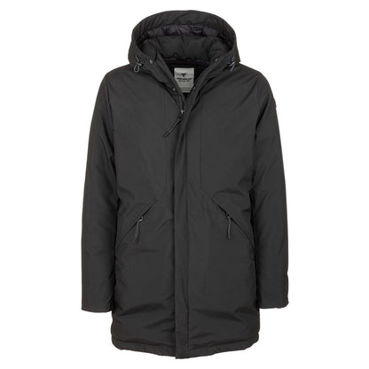 Fred Mello Sleek Men's Tech Fabric Jacket with Hood