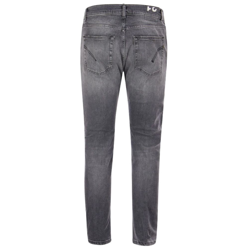 Dondup Chic Jean Dian gris avec détails vieillis