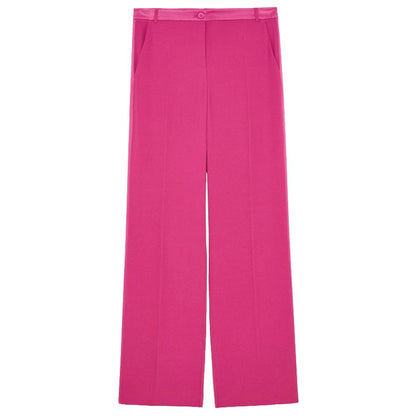 Patrizia Pepe Pantalon Palazzo élégant fuchsia