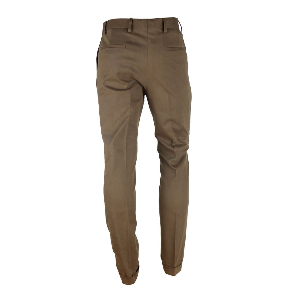 Pantalón de hombre sofisticado en mezcla de lana Made in Italy