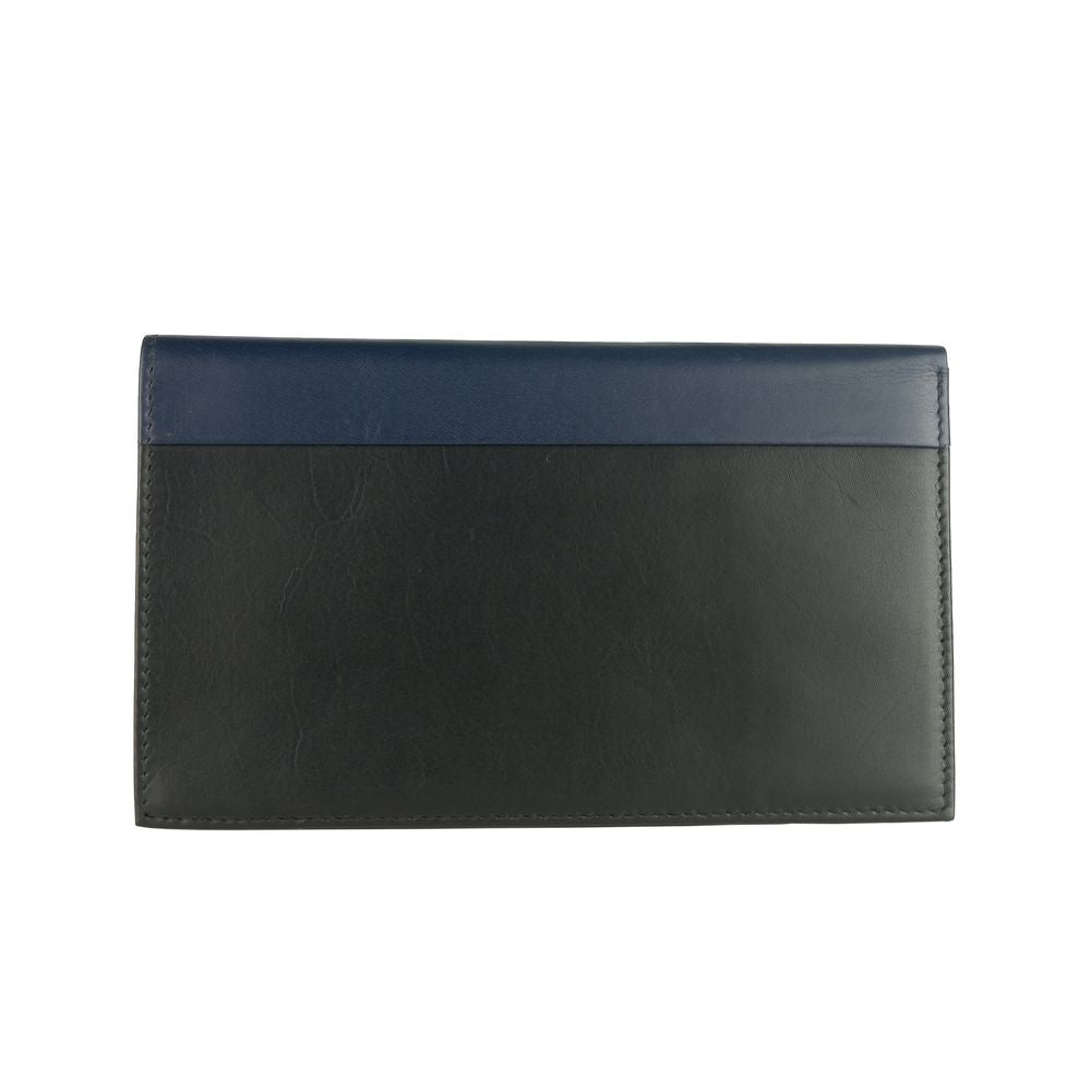 Cavalli Class Elegant Dual-Tone Leather Wallet