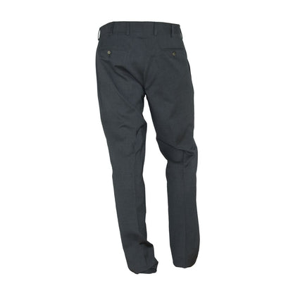 Pantalon gris italien élégant fabriqué en Italie