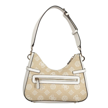 Guess Jeans White Polyethylene Handbag