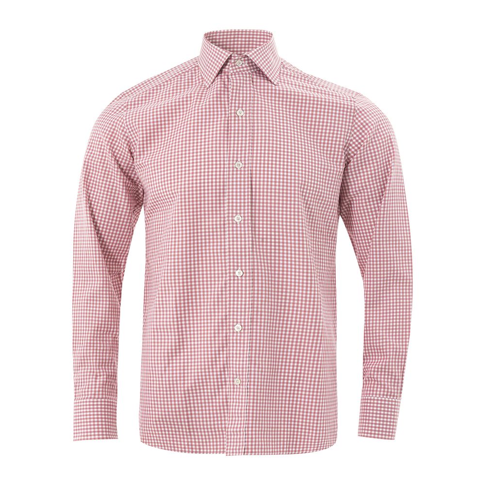 Tom Ford Elegant Cotton Pink Men's Shirt