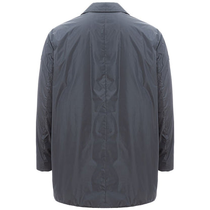 Peuterey Elegant Gray Polyamide Men's Jacket