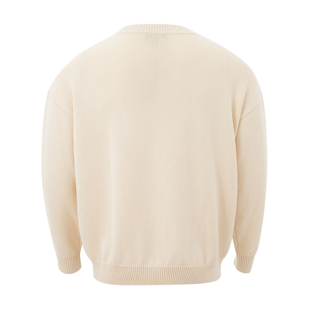 Emporio Armani Beige Woolen Sophistication Sweater