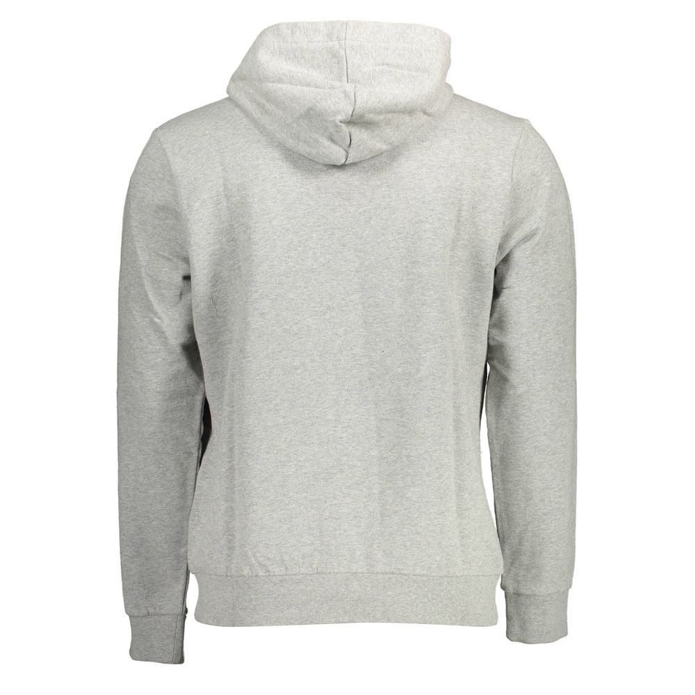 Napapijri sweat à capuche en coton gris surélevé