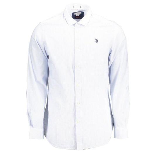 Nous polo assn. chemise brodée col français coupe slim