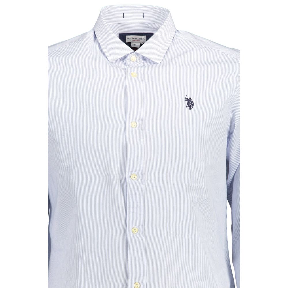 Nous polo assn. chemise brodée col français coupe slim