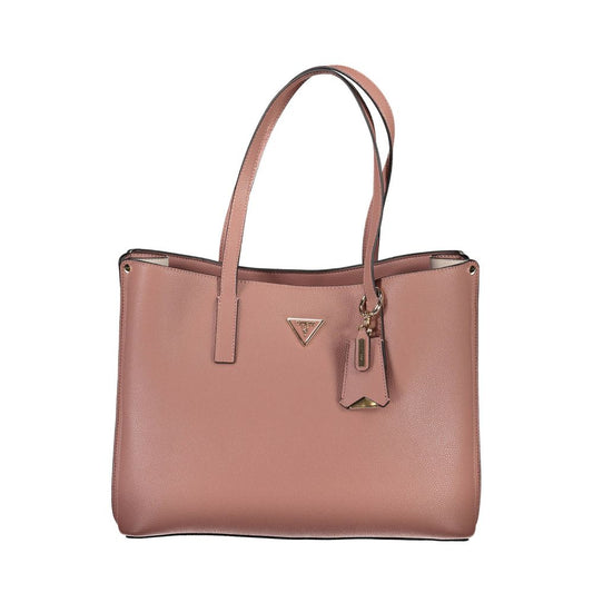 Sac à main Guess jeans en polyéthylène rose