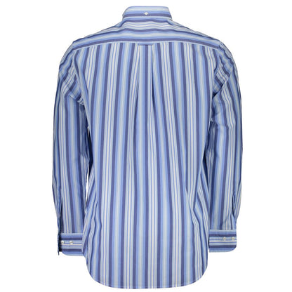 Gant Chemise élégante à manches courtes bleu clair