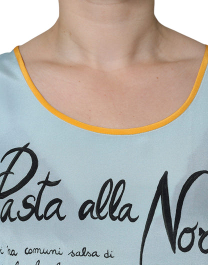 Dolce &amp; Gabbana Débardeur imprimé Pasta Alla Norma multicolore