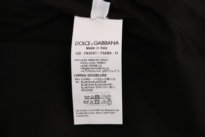 Dolce &amp; gabbana robe sans manches en laine à pois