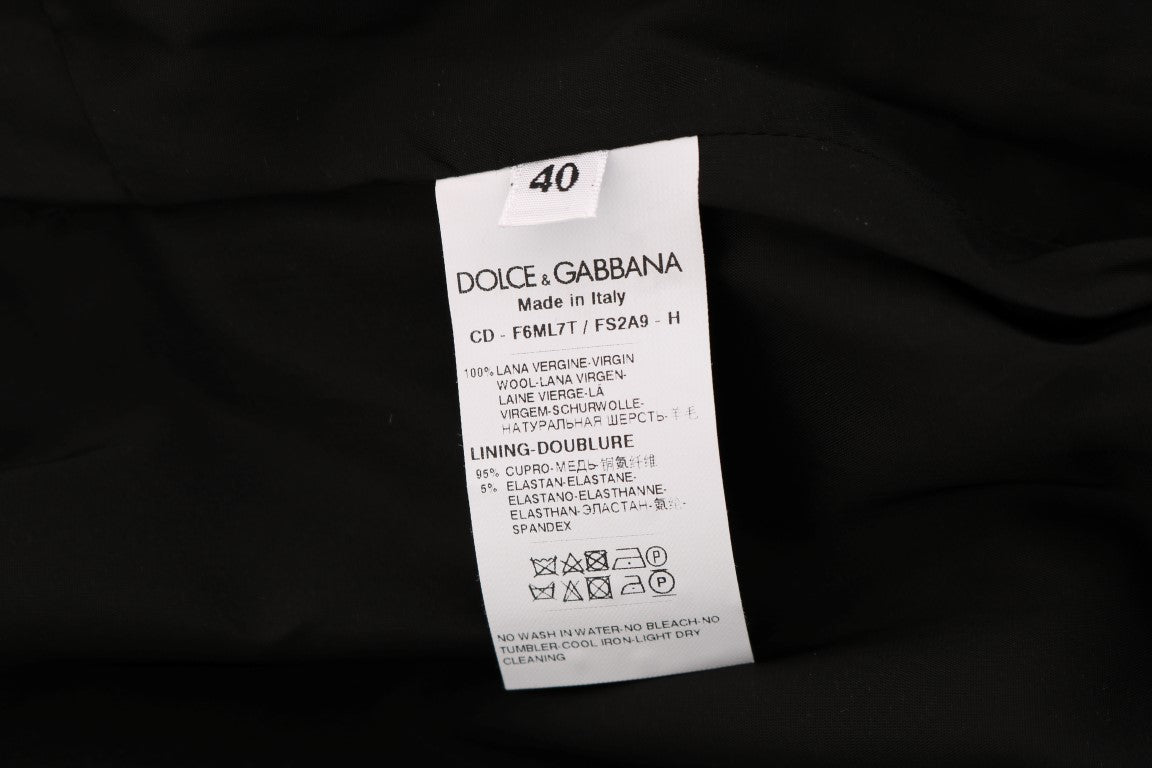 Robe en laine à pois Dolce &amp; Gabbana