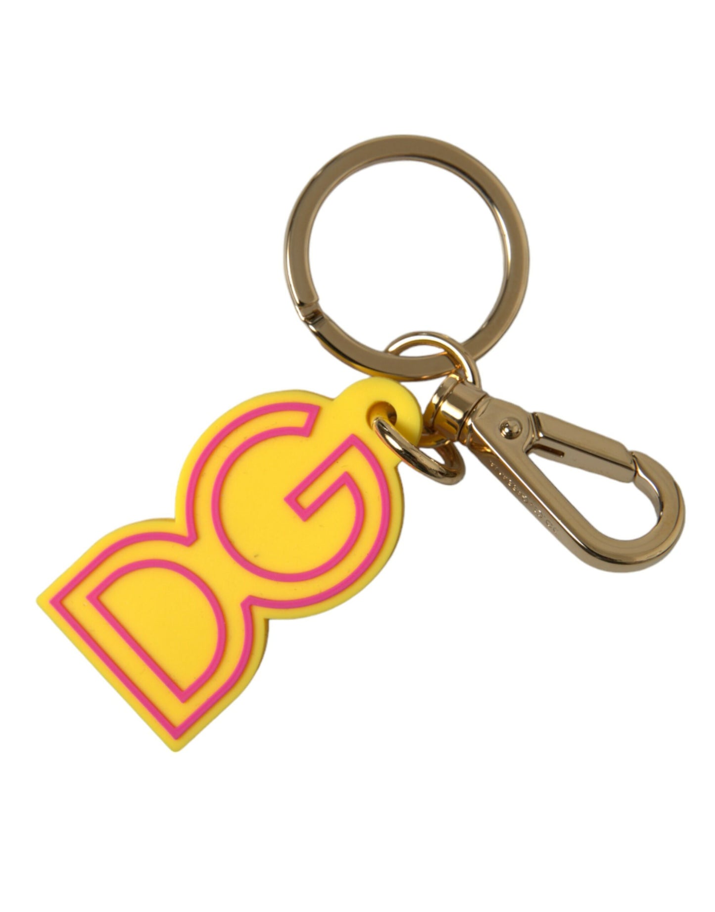 Dolce & gabbana yellow gold keychain charm