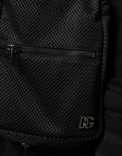 Sudadera con capucha negra para hombre de Dolce &amp; Gabbana