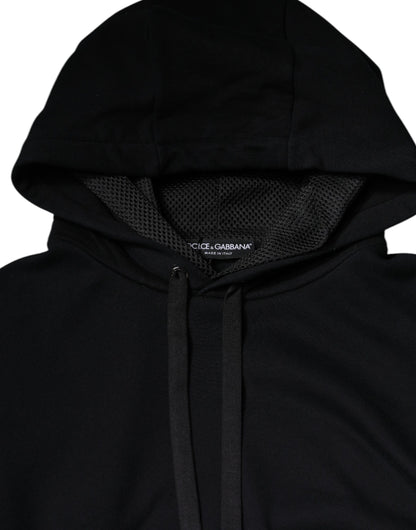 Sudadera con capucha negra para hombre de Dolce &amp; Gabbana
