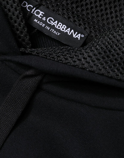 Sudadera con capucha negra para hombre de Dolce &amp; Gabbana