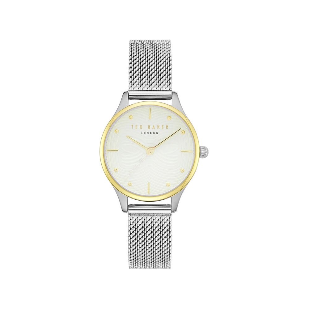 Reloj de acero plateado de Ted Baker