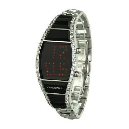 Chronotech Silver Stainless Steel Watch