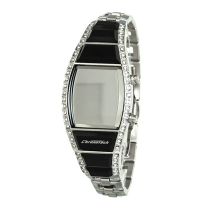 Chronotech Silver Stainless Steel Watch