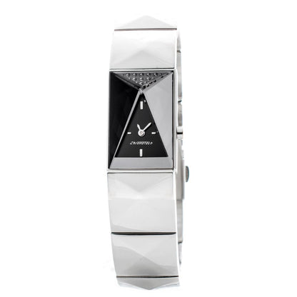 Chronotech Silver Stainless Steel Watch