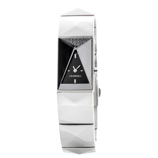 Chronotech Silver Stainless Steel Watch