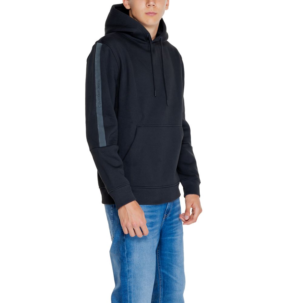 Suéter de algodón negro de Calvin Klein Jeans