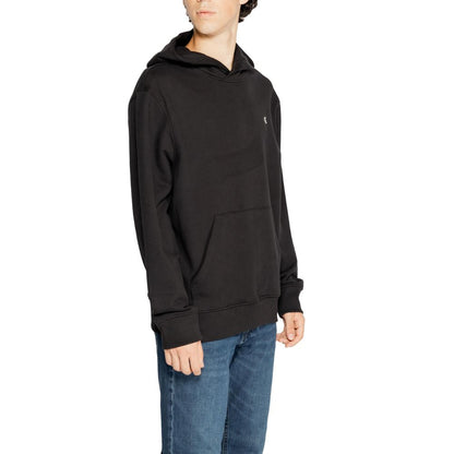 Calvin Klein Jeans Black Recycled Cotton Hoody