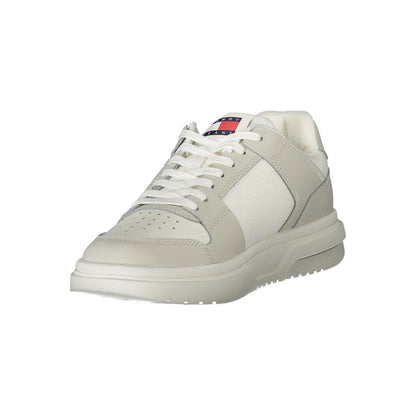 Tommy Hilfiger White Leather Women's Sneaker