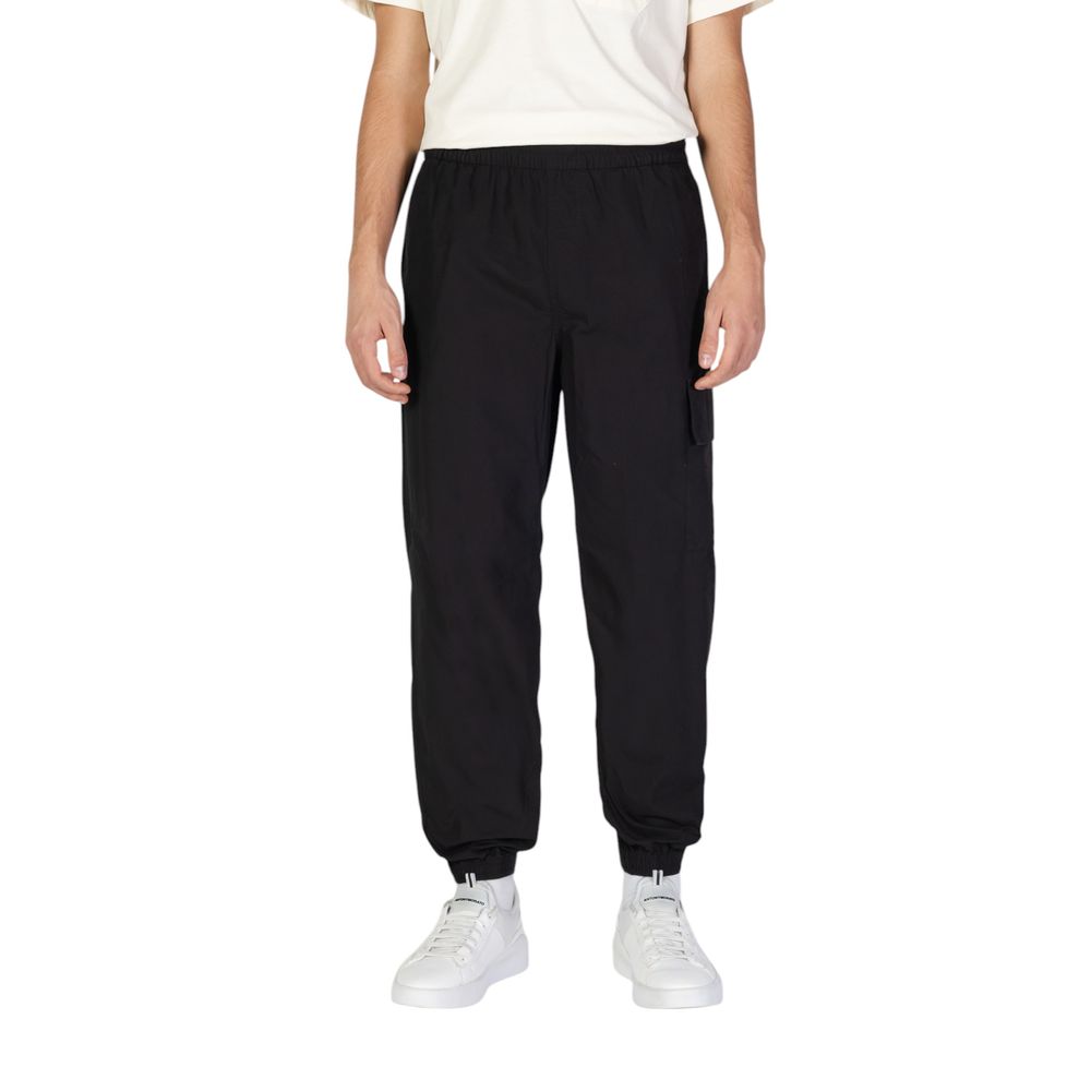 Jean et pantalon en coton noir Calvin Klein Jeans