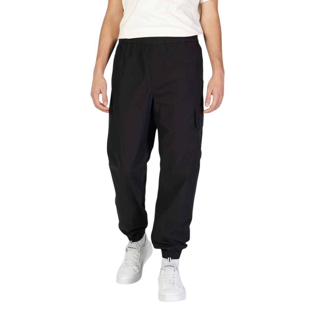 Jean et pantalon en coton noir Calvin Klein Jeans