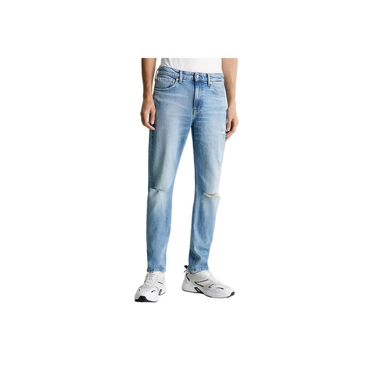 Pantalones vaqueros y pantalón de algodón orgánico azul de Calvin Klein Jeans