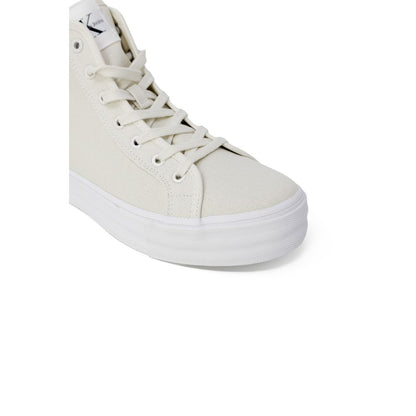 Calvin Klein Jeans Beige Recycled Cotton Sneaker