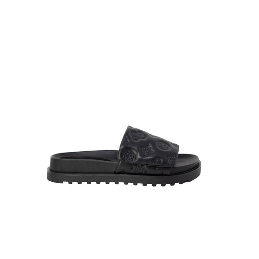 Guess Black Synthetic Material Sandal