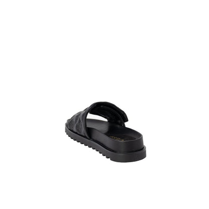 Guess Black Synthetic Material Sandal