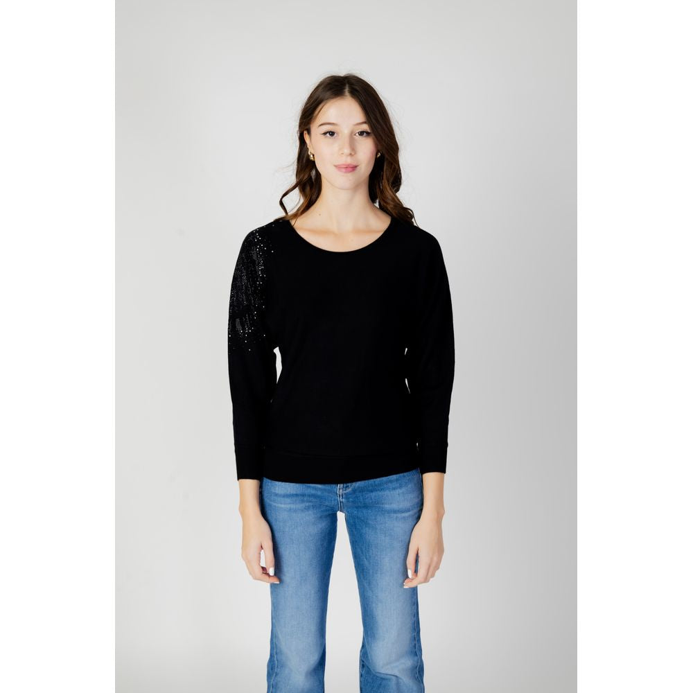 Guess Black Viscose Tops & T-Shirt